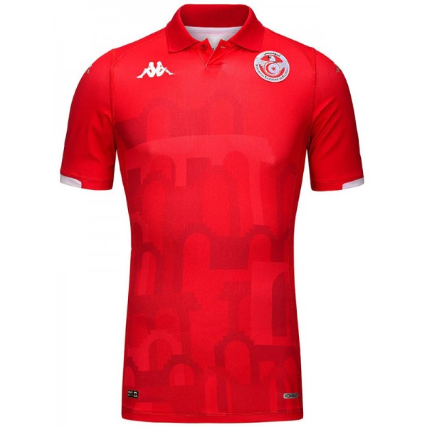 Tunisia home jersey soccer uniform men's first football kit tops sports shirt 2024